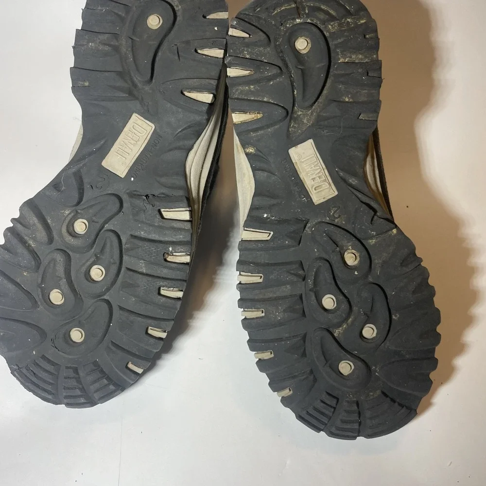 Denali Youth Hiking Boots Gray Suede Kids Size 2